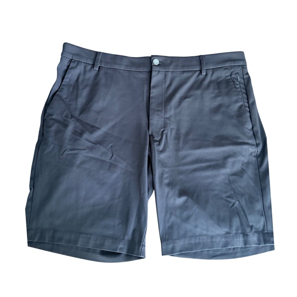 George‎ Mens Performance Golf Shorts Black Size 40 Recycled Polyester
